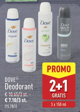 Aanbieding: DOVE® Deodorant