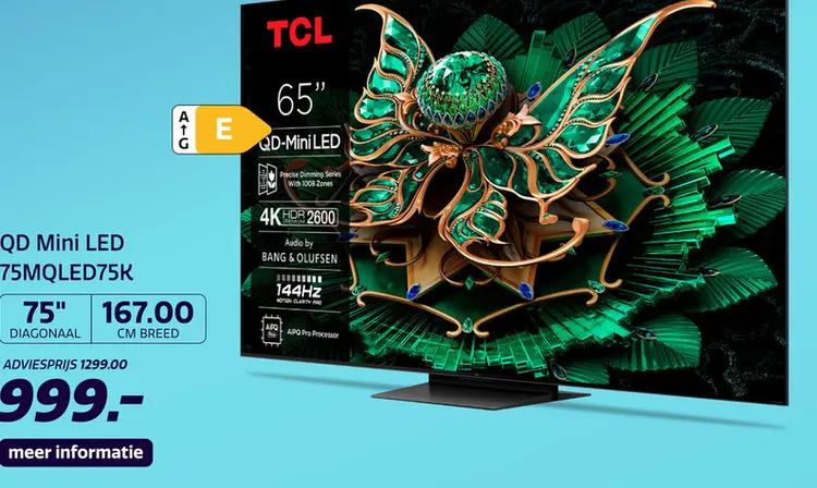 Aanbieding: TCL 75MQLED75K
