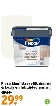 Aanbieding: Mooi Makkelijk deuren & kozijnen lak zijdeglans wit 750 ml