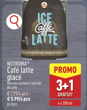 Offre: Café latte glacé