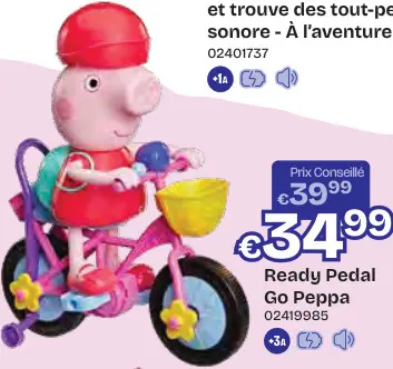 Offre: Ready Pedal Go Peppa
