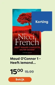 Aanbieding: Maud O'Connor 1 - Heeft iemand...