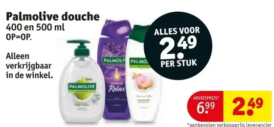 Aanbieding: Douche