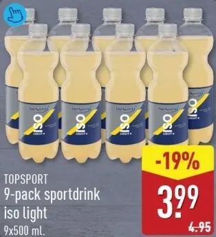 Aanbieding: 9-pack sportdrink iso light