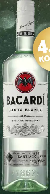 Aanbieding: Bacardi Carta Blanca