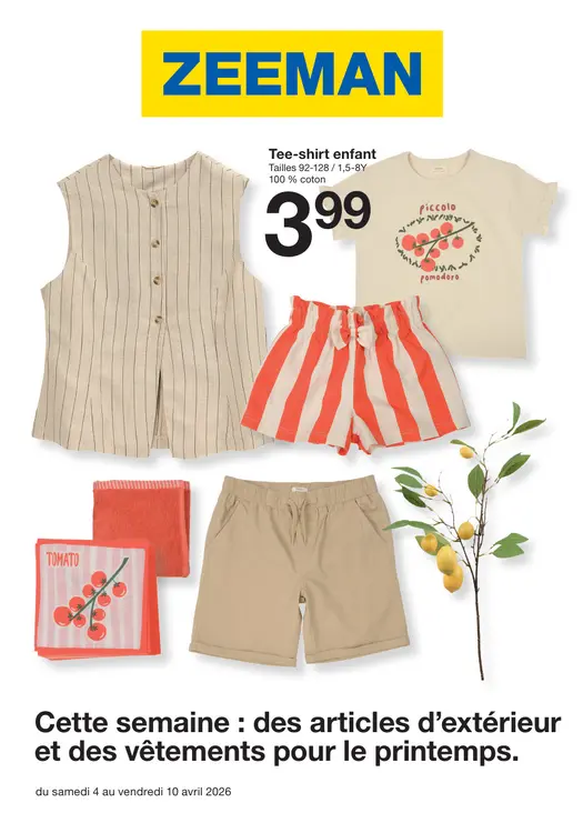 Offre: Tee-shirt enfant