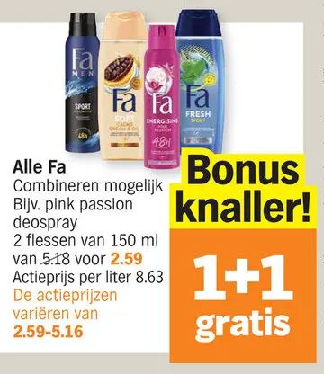 Aanbieding: Fa