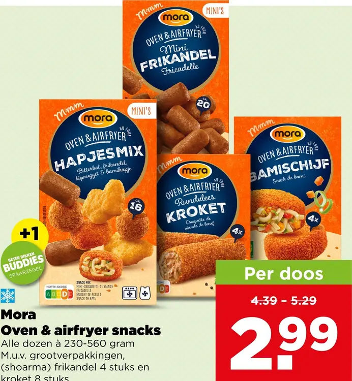 Aanbieding: Oven & airfryer snacks