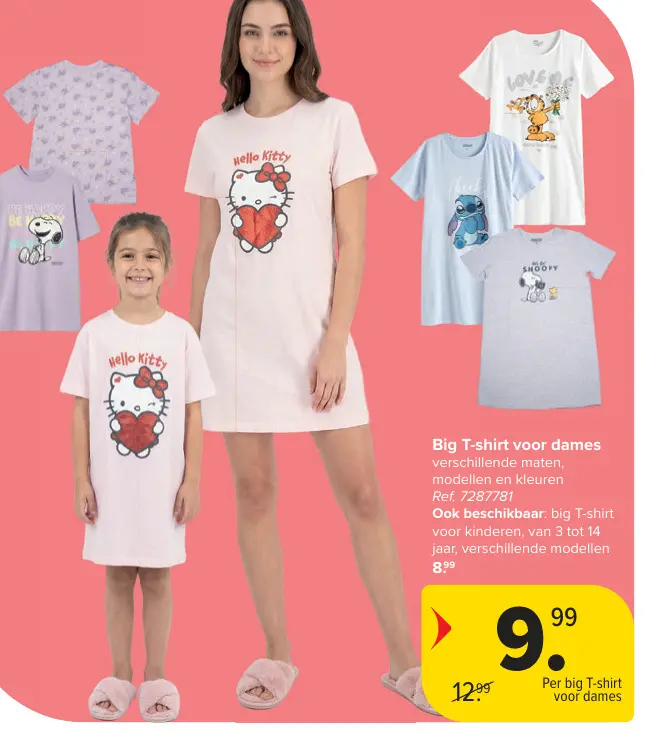 Promotie: Big T-shirt