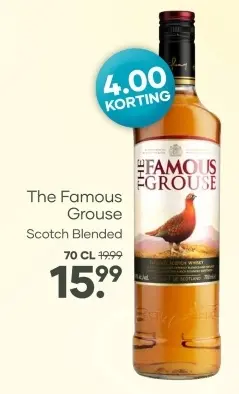 Aanbieding: The Famous Grouse