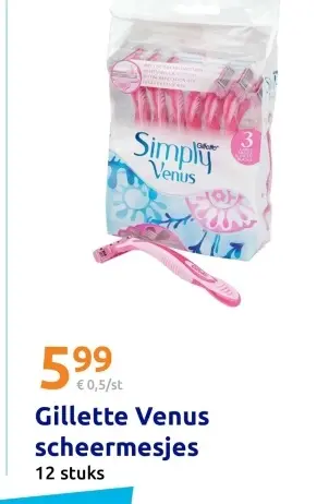 Aanbieding: Gillette Venus scheermesjes
