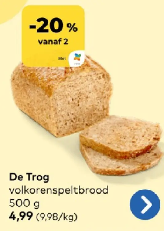Promotie: volkorenspeltbrood