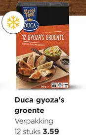 Aanbieding: Duca gyoza's groente