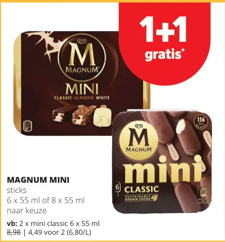 Promotie: Magnum mini