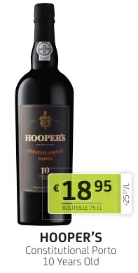 Offre: HOOPER'S Constitutional Porto