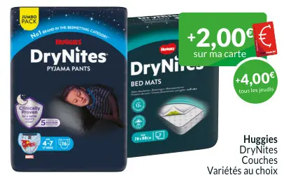 Offre: DryNites couches