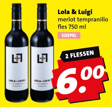 Aanbieding: Merlot tempranillo