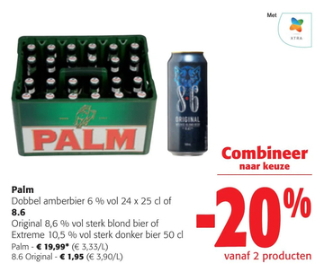 Aanbieding: Palm Dobbel amberbier