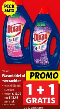 Aanbieding: Wasmiddel of -verzachter