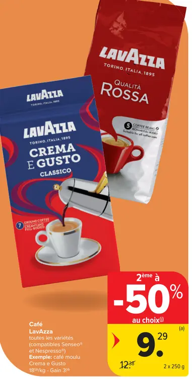 Offre: Café Lavazza Crema e Gusto Classico