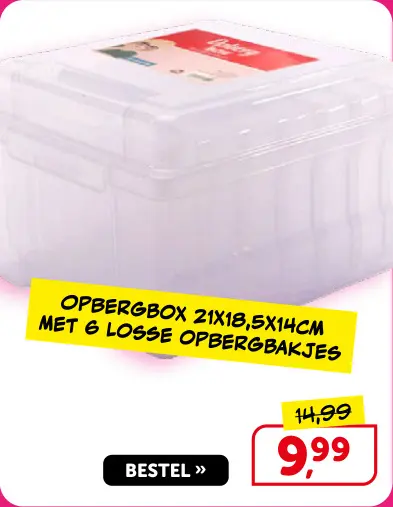 Promotie: Opbergbox