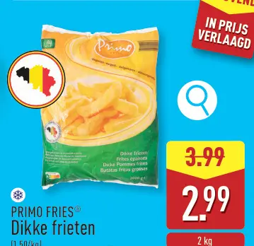 Aanbieding: Dikke frieten