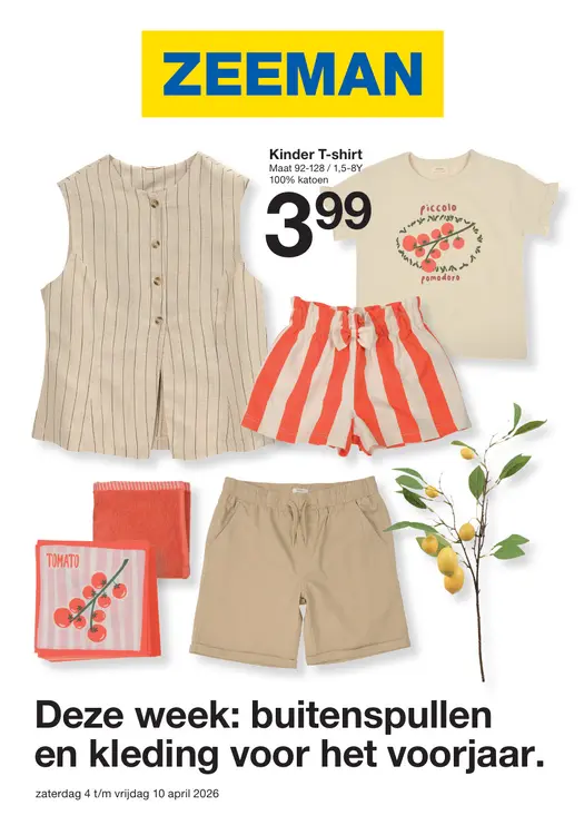 Promotie: Kinder T-shirt