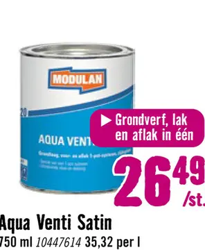 Aanbieding: Aqua Venti Satin