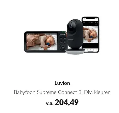 Aanbieding: Babyfoon Supreme Connect 3