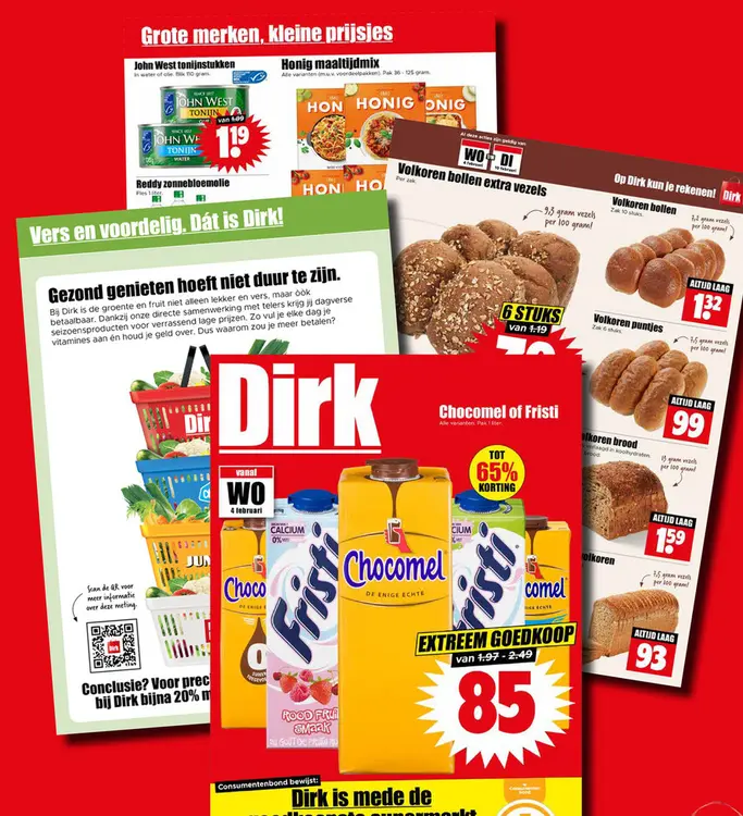 Aanbieding: Chocomel of Fristi