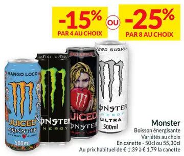Offre: Monster