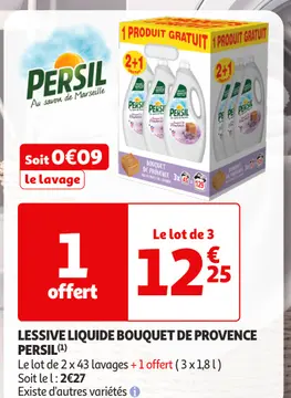 Aanbieding: LESSIVE LIQUIDE BOUQUET DE PROVENCE PERSIL