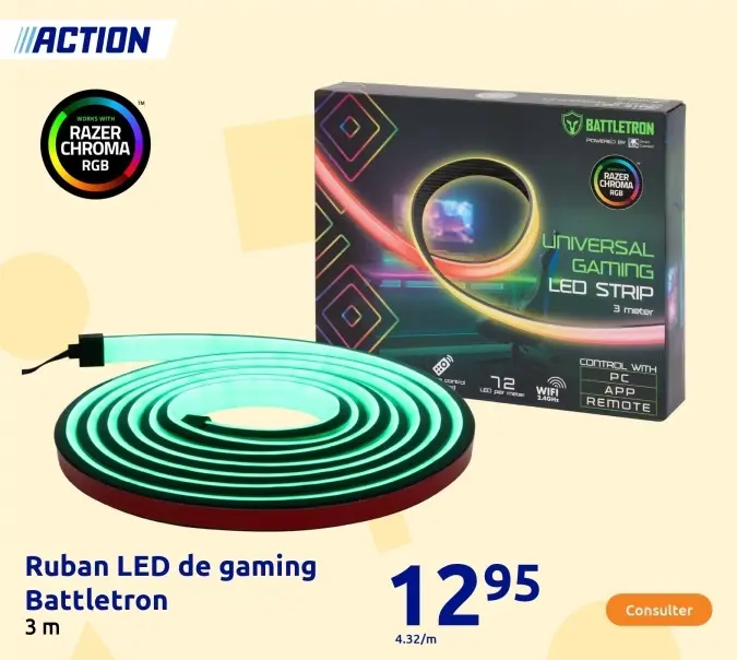 Offre: Ruban LED de gaming