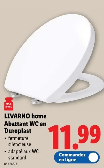 Offre: Abattant WC en Duroplast