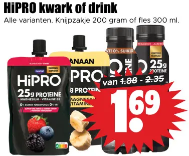 Aanbieding: Kwark of drink