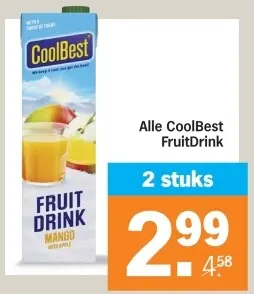 Aanbieding: CoolBest FruitDrink