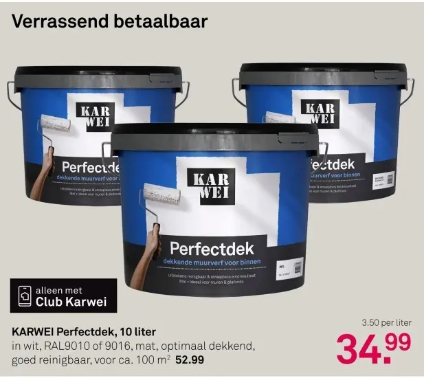 Aanbieding: Perfectdek