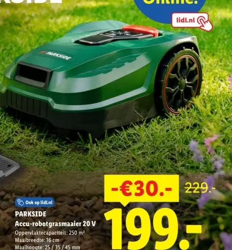Aanbieding: Accu-robotgrasmaaier