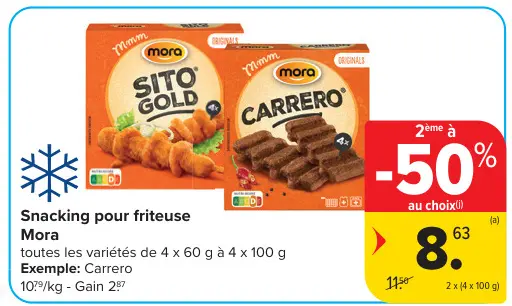 Offre: Snacking pour friteuse