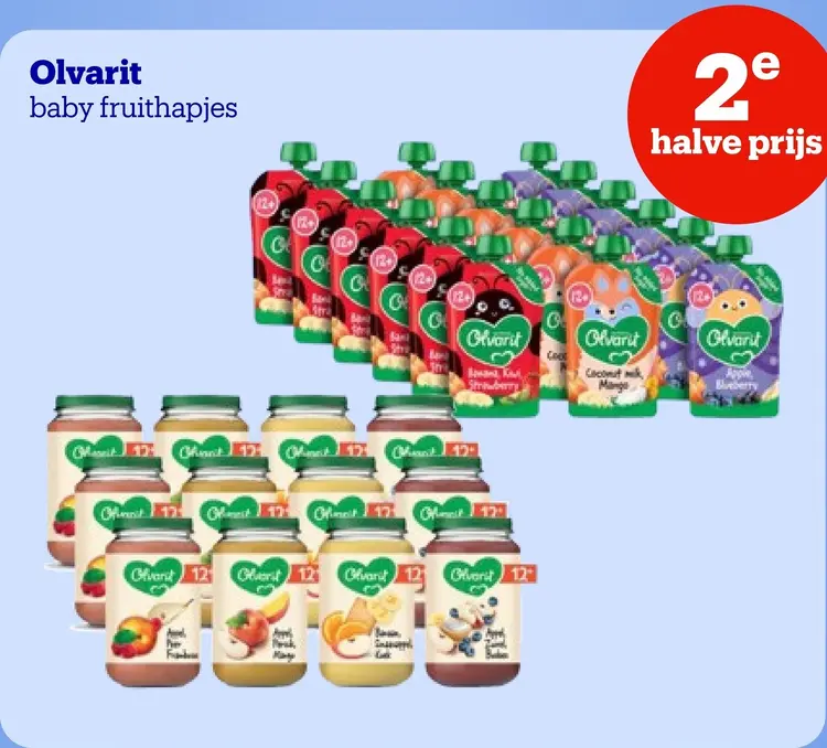 Promotie: Baby fruithapjes