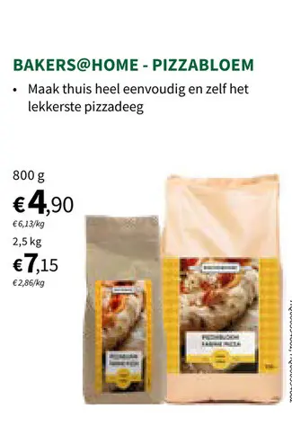 Promotie: Pizzabloem