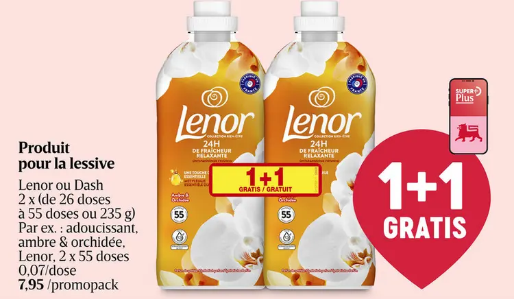 Offre: Produit pour la lessive