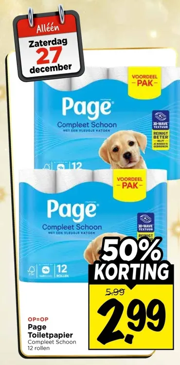 Aanbieding: Toiletpapier