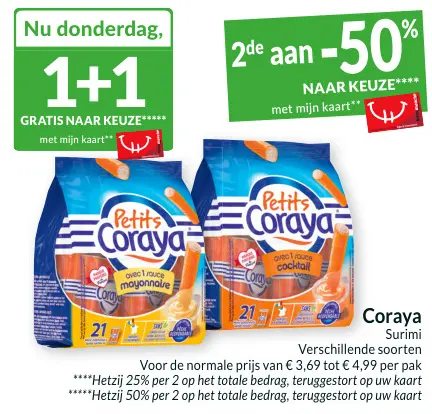 Promotie: Surimi