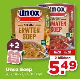 Aanbieding: Unox Soep