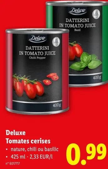 Offre: Tomates cerises