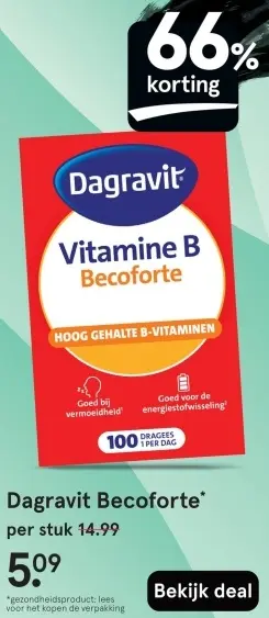 Aanbieding: Dagravit Becoforte