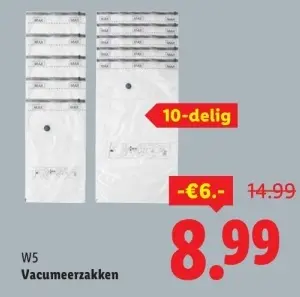 Aanbieding: Vacumeerzakken