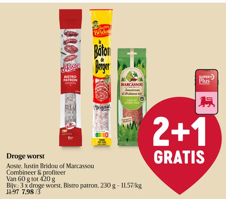 Promotie: Droge worst