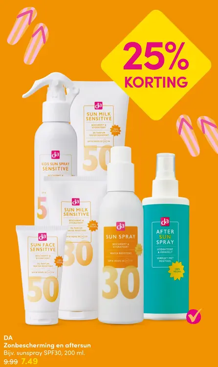 Aanbieding: Zonbescherming en aftersun